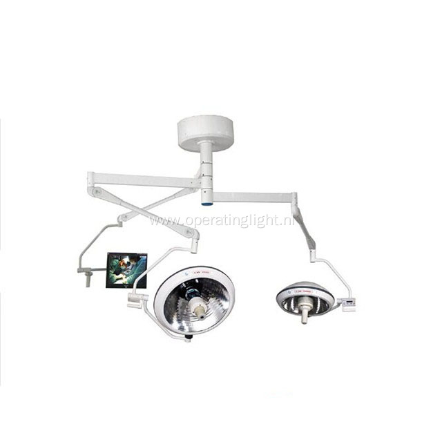 Hospital device halogen light with HD camera system