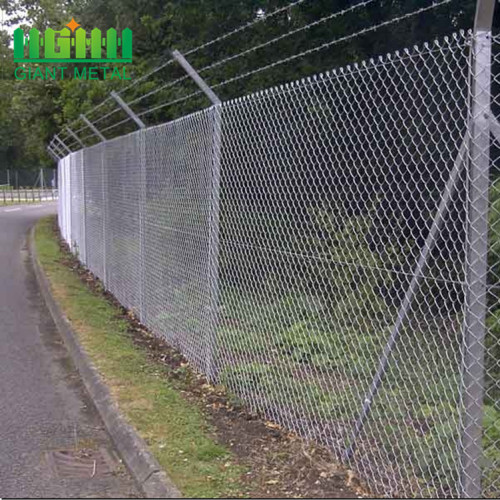 igh Jakość Galwanizowane lub pvc Chain Link Fence