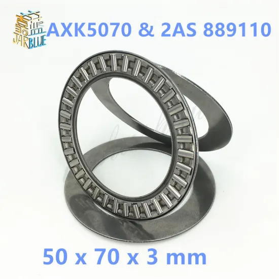 2pcs 5pcs 10pcs 150pcs AXK5070 & 2AS 889110 Thrust Needle Roller Bearing & Washers 50 x 70 x 5mm Free shipping High Quality
