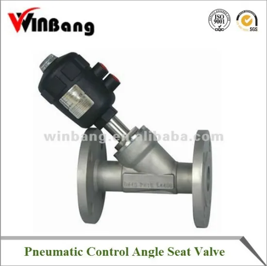 Pneumatic Control Angle Seat Valve Model:WB-ASV15