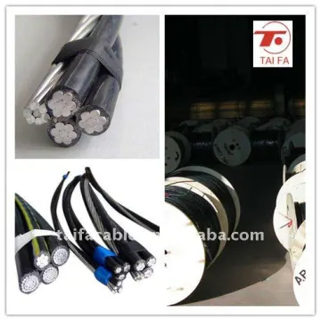 Low Voltage Twisted Aerial Bundled ABC Cable