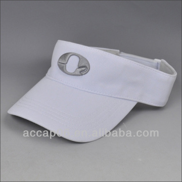 high quality white sun visor hat