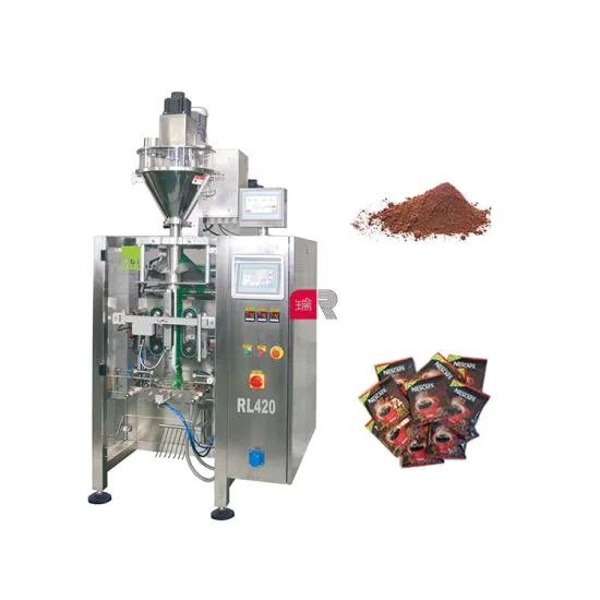 Full Automatic Potato Chips Packaging Machine RL320 with Multi Head Weigher