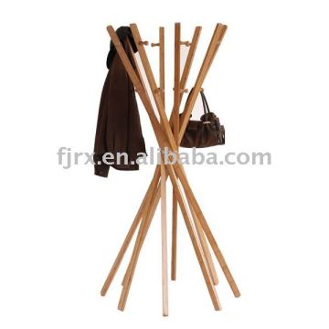 Bamboo colothes rack