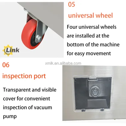 CE Certified Food Roast Chicken Sausage Vacuum Chamber Sealing Machine