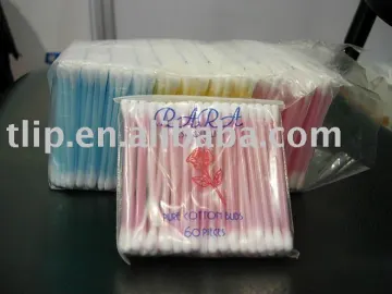 60pcs cotton buds - double heads