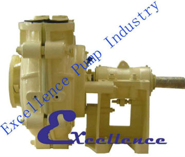 Good performance mining rubber lined slurry pump