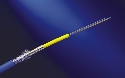 24 core distribution armored fiber optic cable