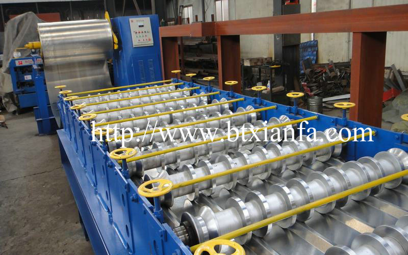 Aluminium  Sheets IBR Roll Forming Machine