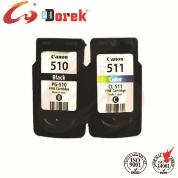 Ink Cartridge for Canon PG510 CL511 refilable ink cartridge for PIXMA MP250 mp280 272 480