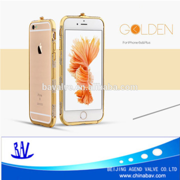 Luxury diamond crystal design cover cases for ip6s mobile phones