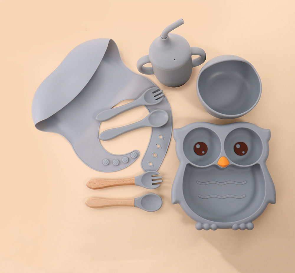 owl silicone plate detail photo MFZ-P009