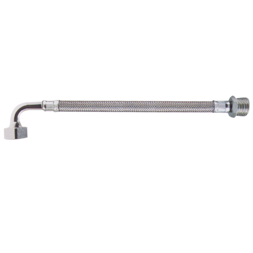 304 ss stainless steel flexible metal hose connector bathroom inelt braided hose