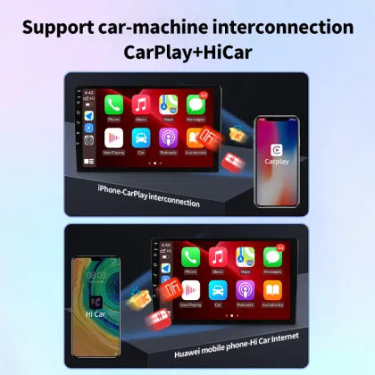9 Inch 4GB+64GB ROTISS 8 Cores Android Car DVD Player with Wireless CarPlay