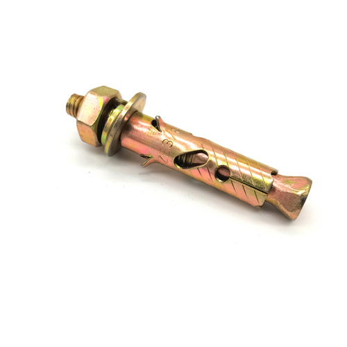 Sleeve Anchor Flange Nut Type BS standard antiskid shark fin sleeve anchor Manufactory
