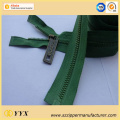 No.3 Plastic Molded Zipper With Dynamic Teeth