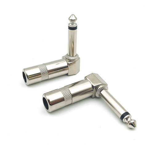 6.35mm Mono Phone Plug Guitar Audio Cable Connector