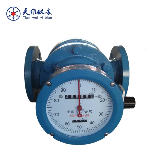 Mechanical Analog Output Gasoline Fuel Oil Flow Meter