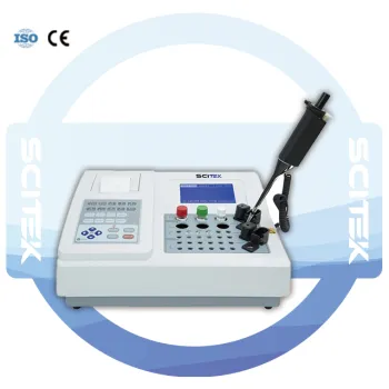 SCITEK Semi-Auto Coagulation Analyzer: Simultaneous Analysis of 4 Parameters with 10,000 Test Results