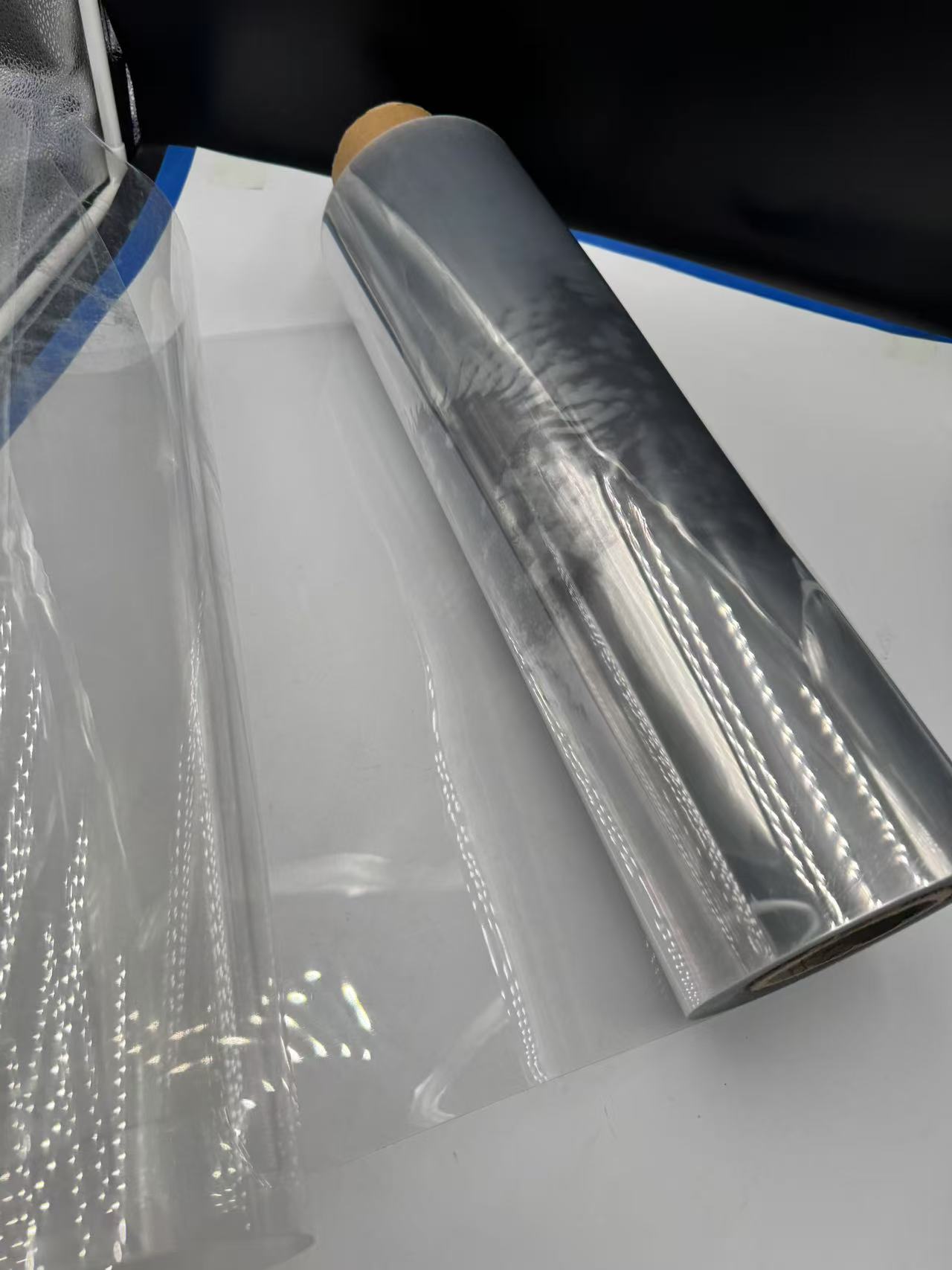 PET transparent film disposable tableware packaging