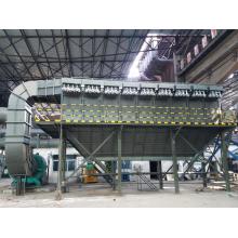 Industrial plastic fired board dust collector
