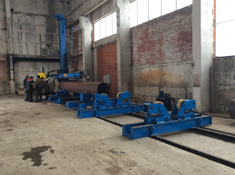 Pipe Longitudinal circular seam welding manipulator machine