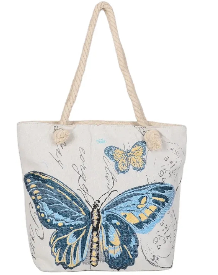 Hemp Rope Shoulder Cotton Bag