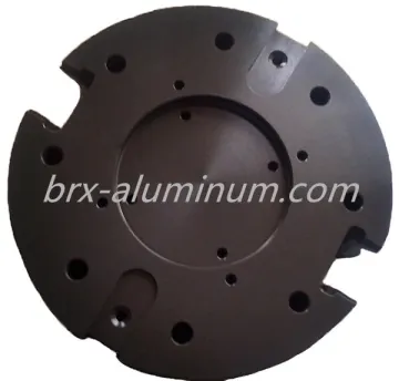 Hard Anodized Aluminum machine part