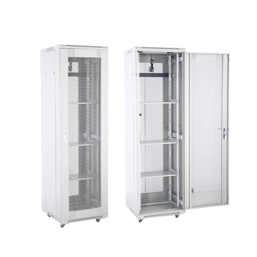 42u White Network Cabinet