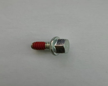 Red Patch Lock Hex Flange Bolt