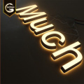 Halo Lit Letters Sign Custom Signage