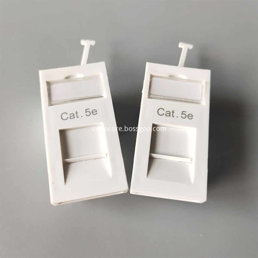 UK Type CAT5E wall face plate