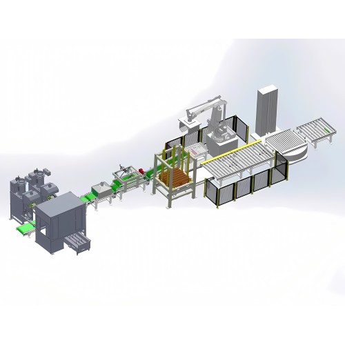 Усовершенствованная автоматическая система укладки роботов