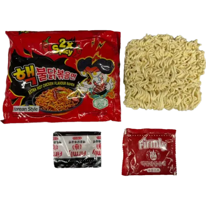 Creamy Chicken Flavour Ramen Korean Black Bean Noodles Braised Chicken Flavour Ramen Rosé Cream Chicken Flavour Ramen Extra Spi