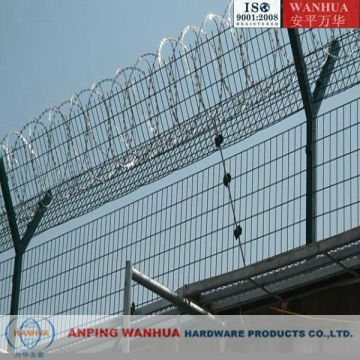 Electric Galvanized Barbed Wire Fencing ( Professional factory ISO9001)