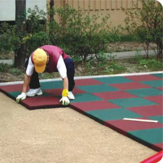 Environment-friendly Outdoor Rubber Flooring