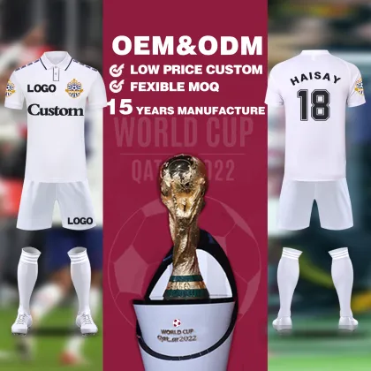 New Cheap Arrival Custom Soccer Wear Short Quick Dry Breathable Printing Soccer Jersey Goalkeeper Shirt Jerseys for Football