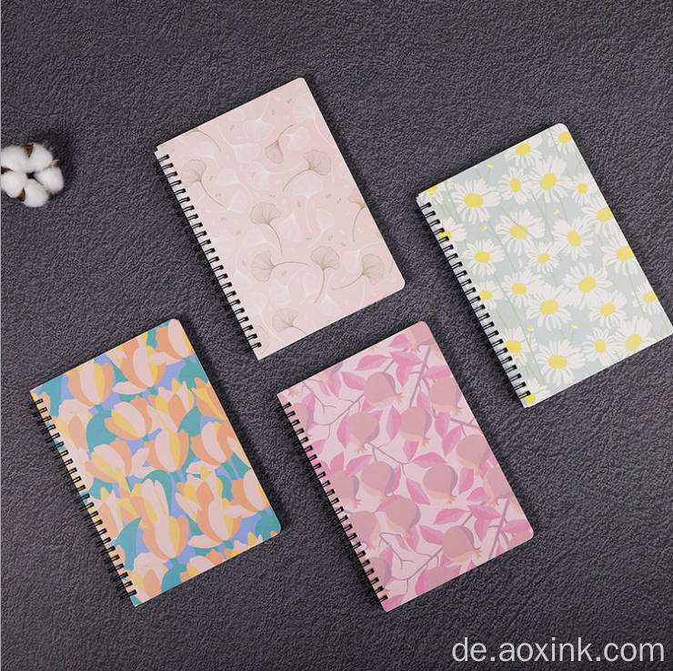 Hot Selling Spiral Journal Student Notebook Tagebuch Notepad