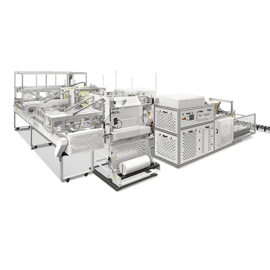 Full Automatic plastic lids packing line