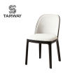 Nordic Home Furniture Design High Dining Room Chair Wholesale Restaurant Coffee Upholstery Fabric Dining Chairs