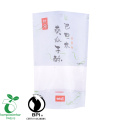 Biodegradable rice paper bag stand up food bag