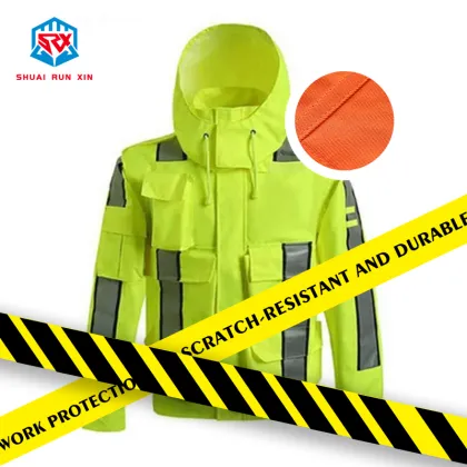 Exquisite Anti-Static Reflective Safety Clothing for Firefighters