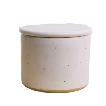 Customized Ceramic French Butter Keeper with Lid: Keep Butter Fresh and Soft