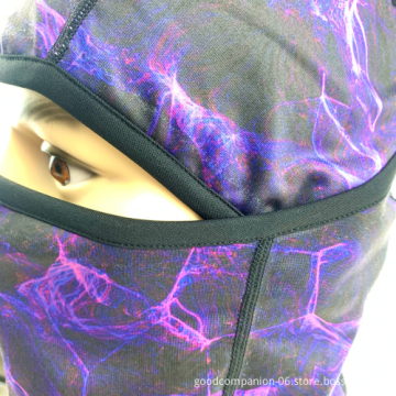 Custom 3-Hole Knitted Full Face Cover Ski Mask Winter Balaclava Warm Sanded Full Face Mask For Outdoor Sports Windproof