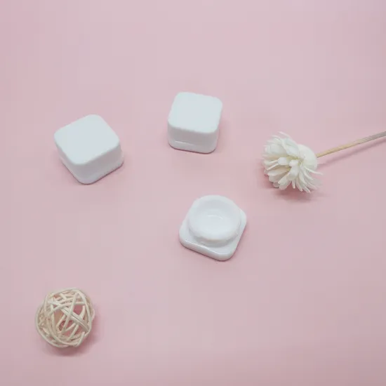 Beauty sample jars for glass jar