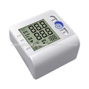 Family and Personal Care Blood Pressure Monitor, Wrist Type, Oscillometric Measuring Method