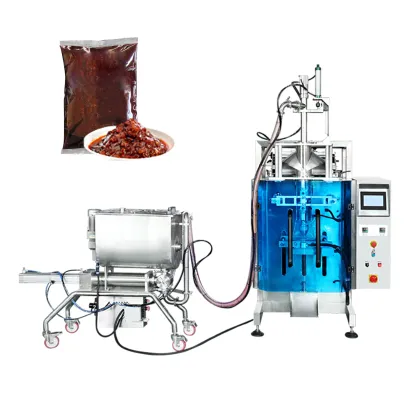 Vertical Packaging Machine for Maggi Seasoning Sauce and Chili Oil
