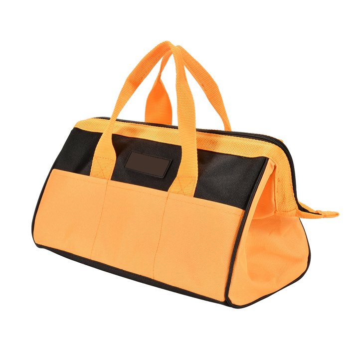 Wide Mouth Tool Tote Bag with Inside Pockets