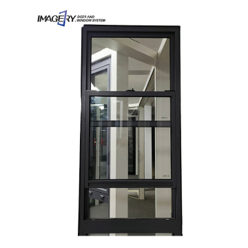 American Style Single Hung Aluminum Sash Balcony Window