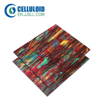 Color celluloid decoration plastic sheet for drum wrap